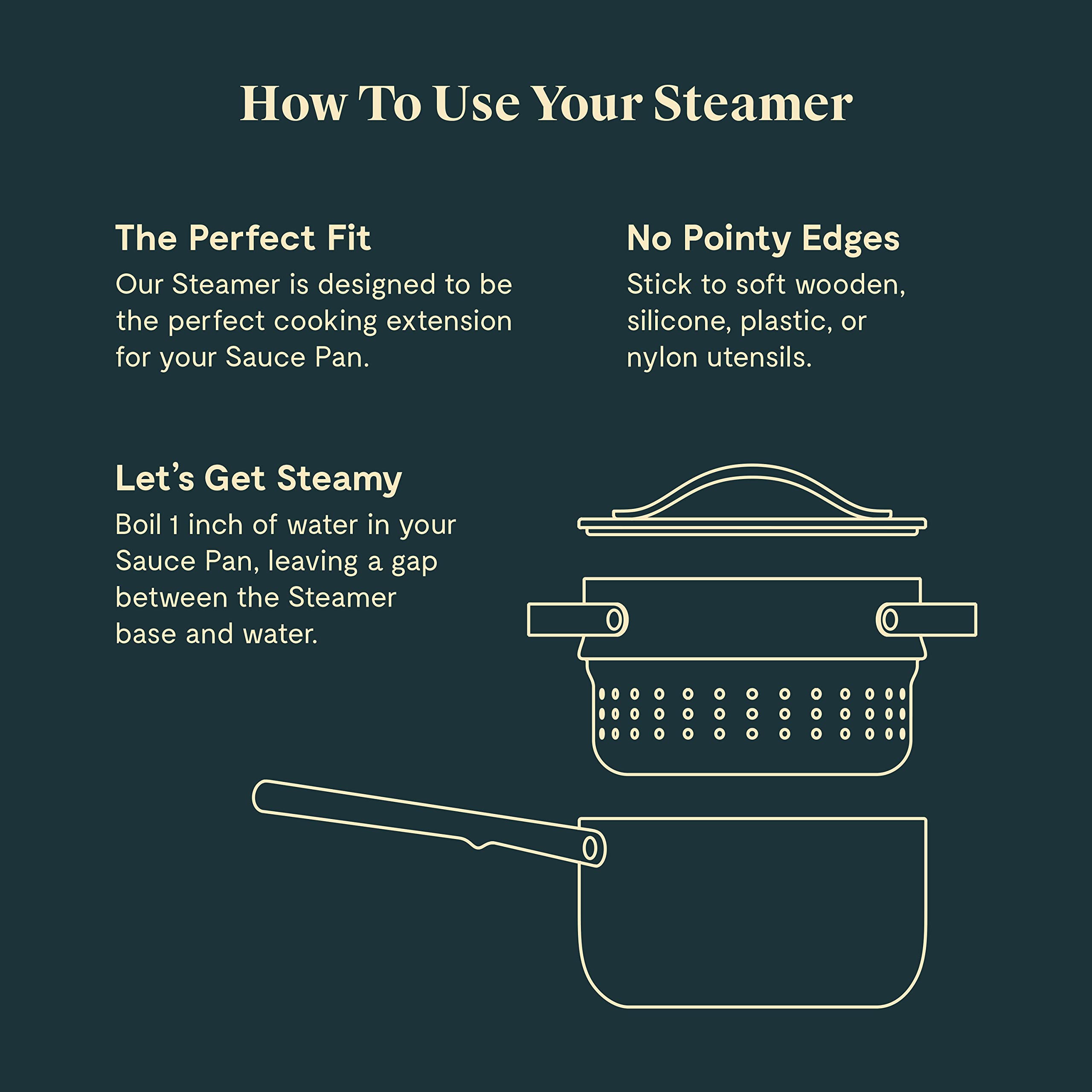 Caraway steamer comparaison des tailles pour choisir la bonne portion