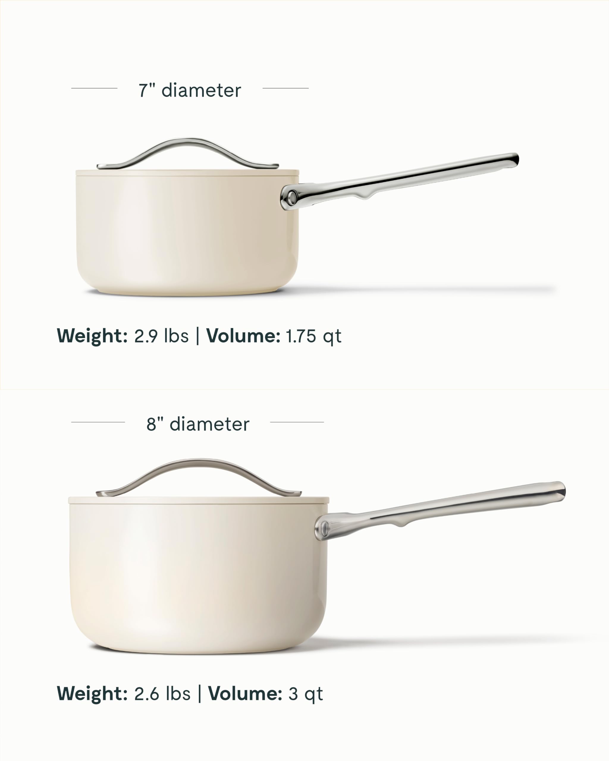 Caraway gros plan surface céramique antiadhésive pour cuisson saine et nettoyage simple