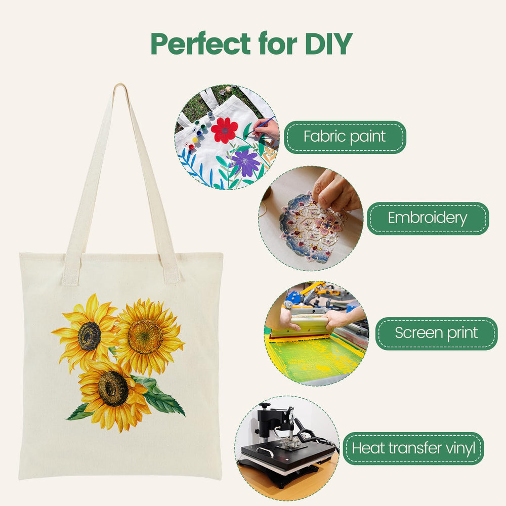 Carbrea sac personnalisé peint montrant potentiel DIY créatif