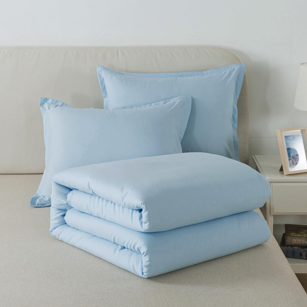 Couette Caressma déballée depuis emballage sous vide pour gonflant rapide