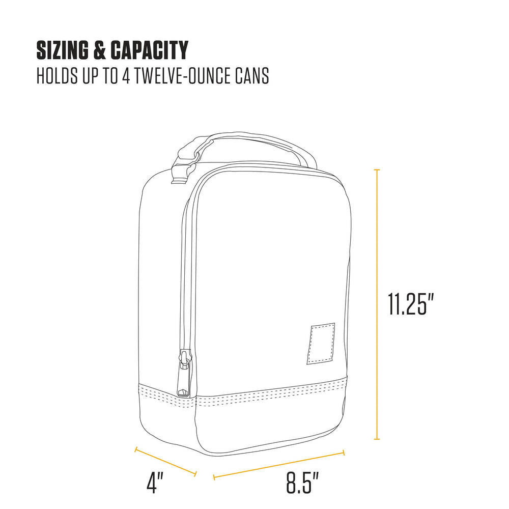 Carhartt lunch cooler tissu 600 deniers résistant aux usages quotidiens