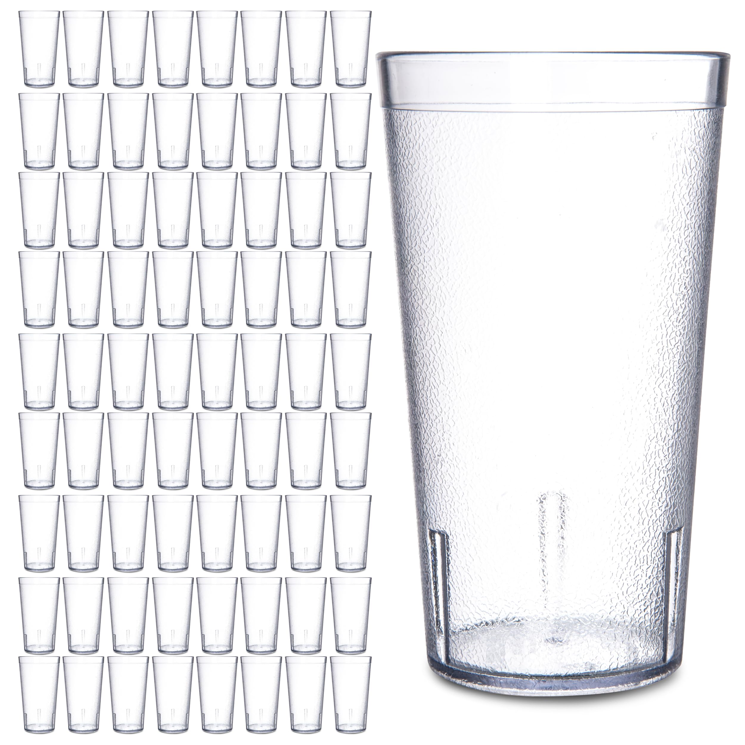 Carlisle gobelet face avant lot de 72 montrant emballage pratique