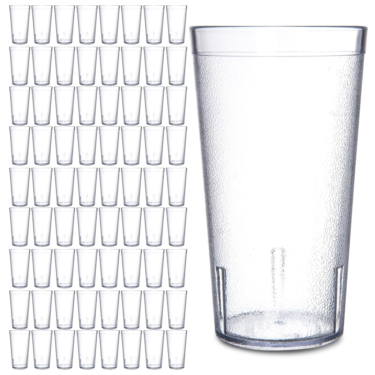 Carlisle gobelet face avant lot de 72 montrant emballage pratique