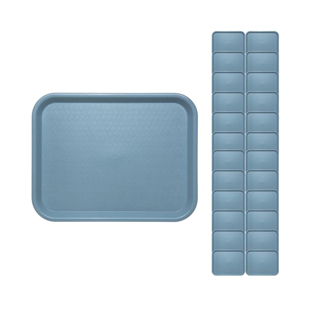 Carlisle plateau face avant slate blue montrant format compact et finition