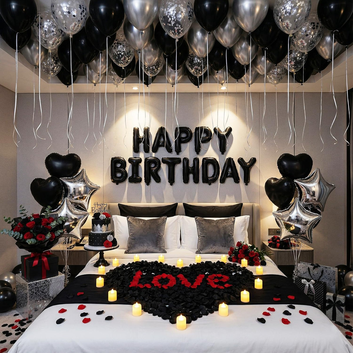 Carnira coffret 73 pièces présentation élégante pour surprise romantique