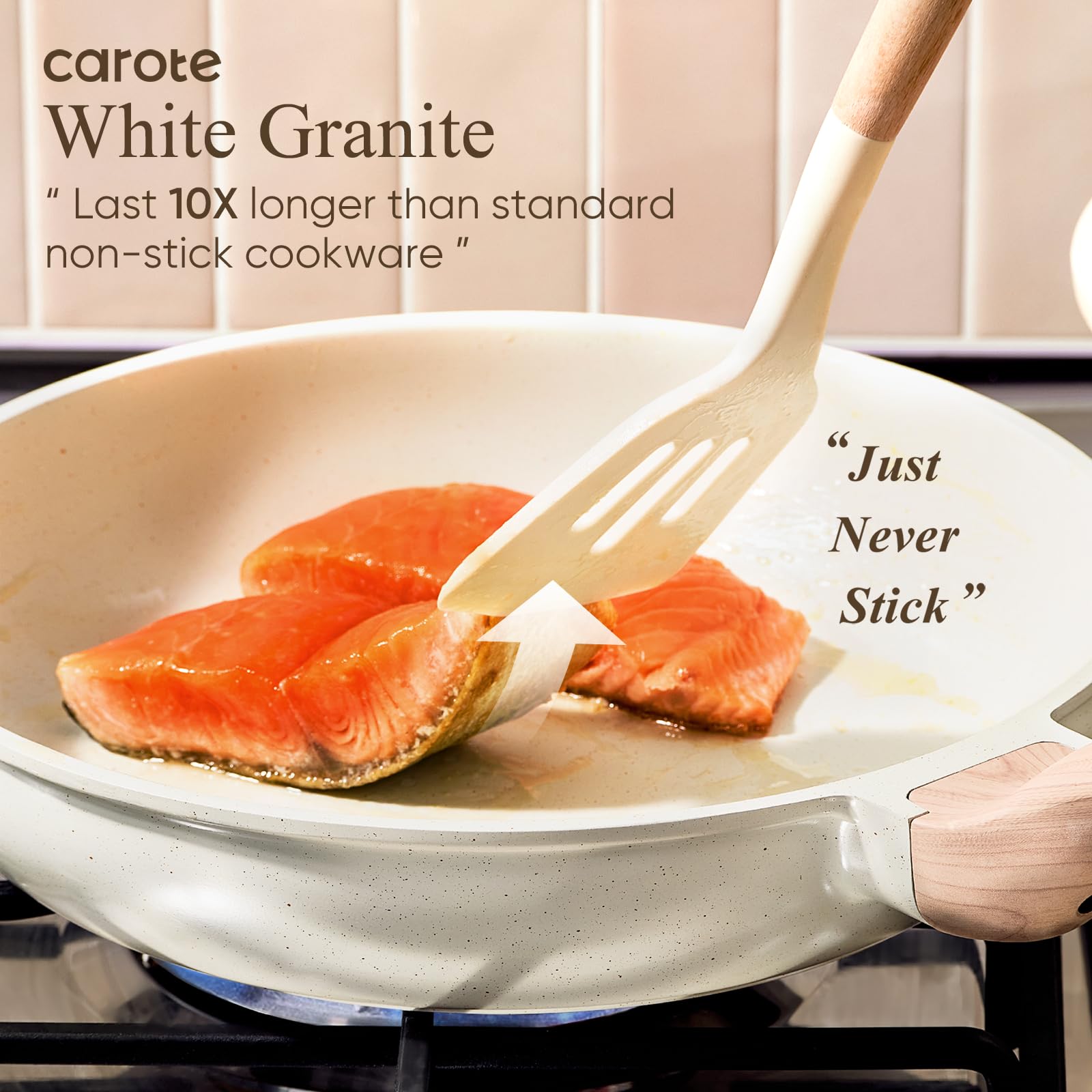 CAROTE casserole 2 qt avec couvercle utilisée pour mijoter et servir chaud