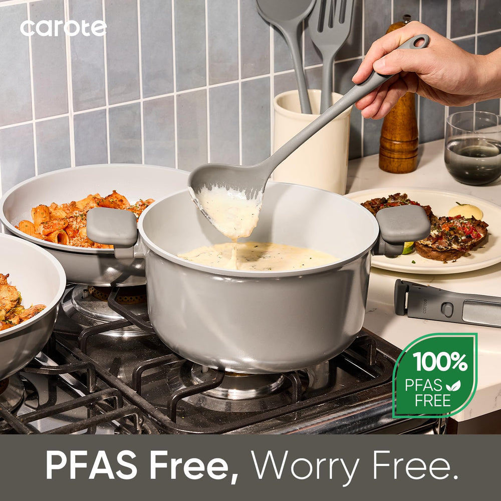 CAROTE comparaison taille des poêles et casseroles pour choix adapté