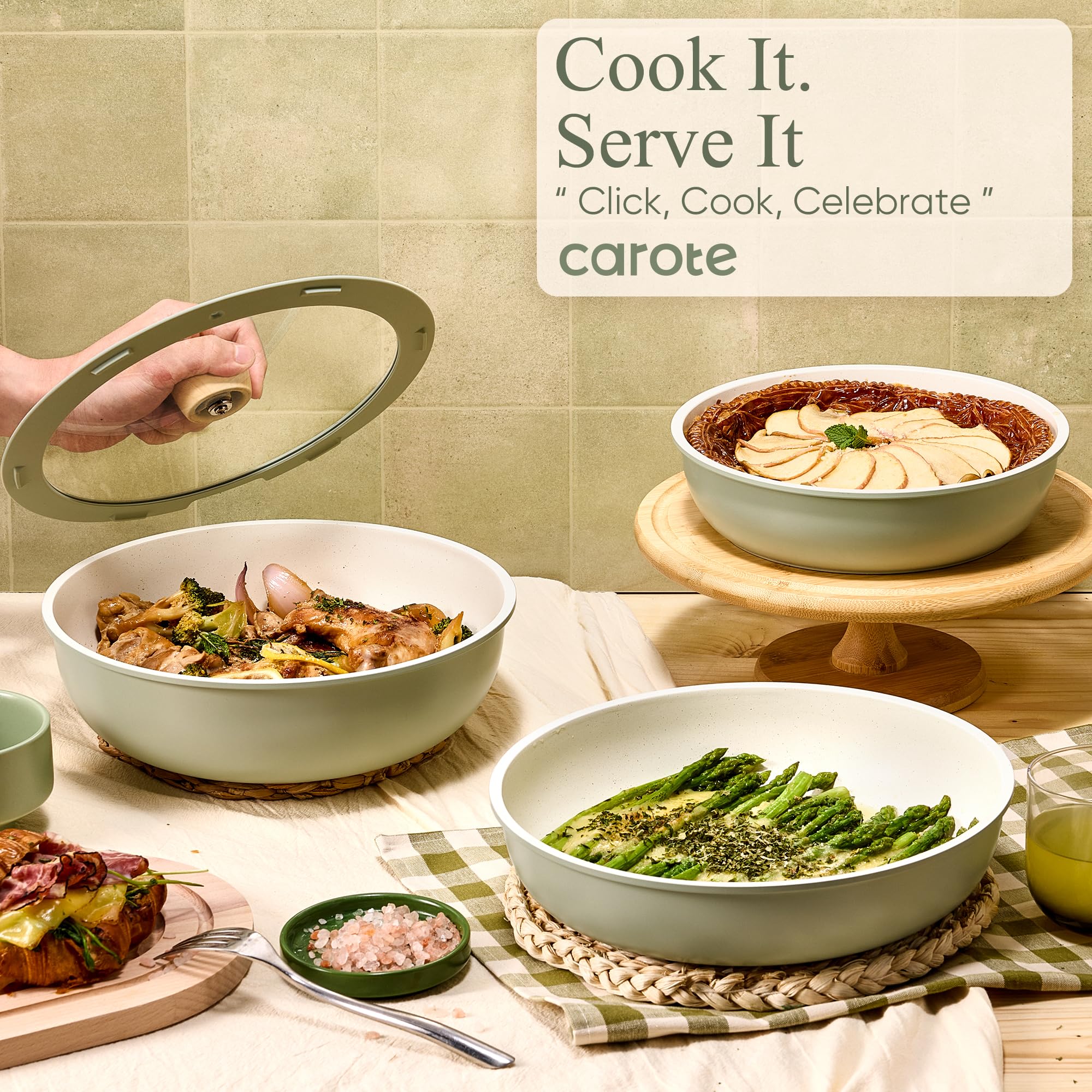 CAROTE comparaison des tailles pour choisir la bonne casserole rapidement