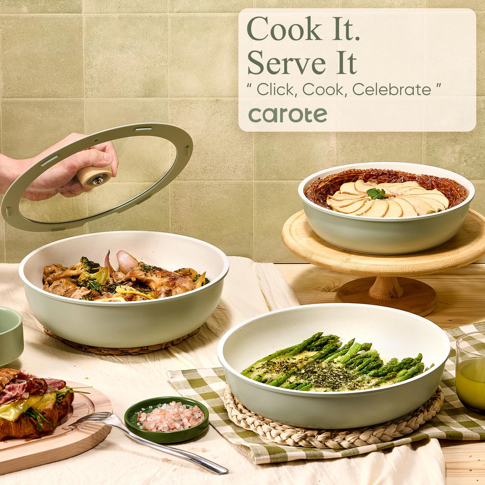 CAROTE comparaison des tailles pour choisir la bonne casserole rapidement