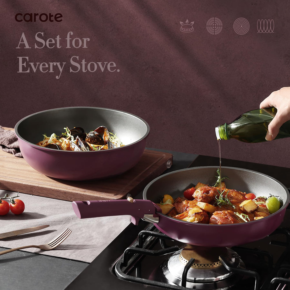 CAROTE couvercles silicone illustrant fermeture hermétique et sécurité