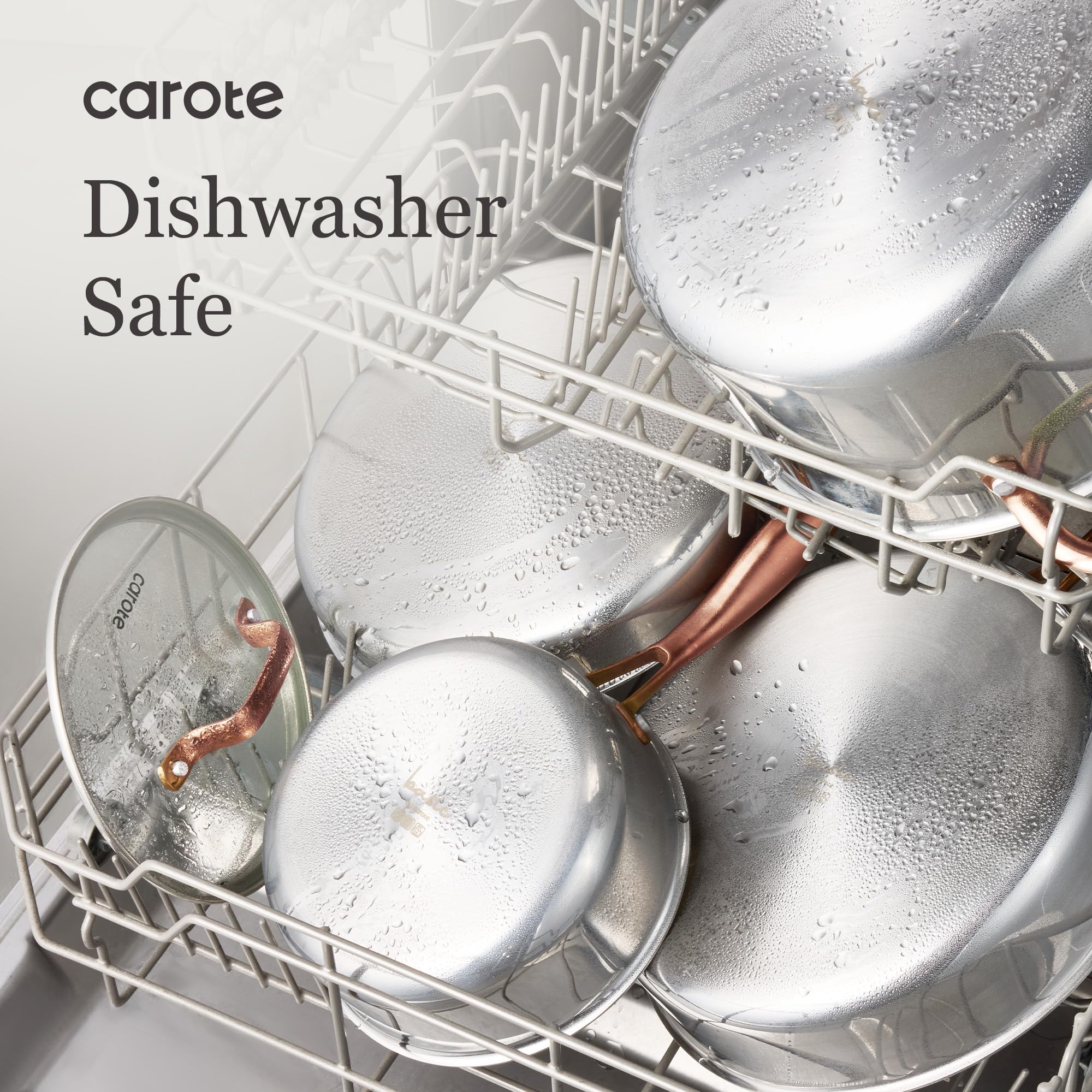 CAROTE casserole dans le four, transfert direct feu-vers-four pratique
