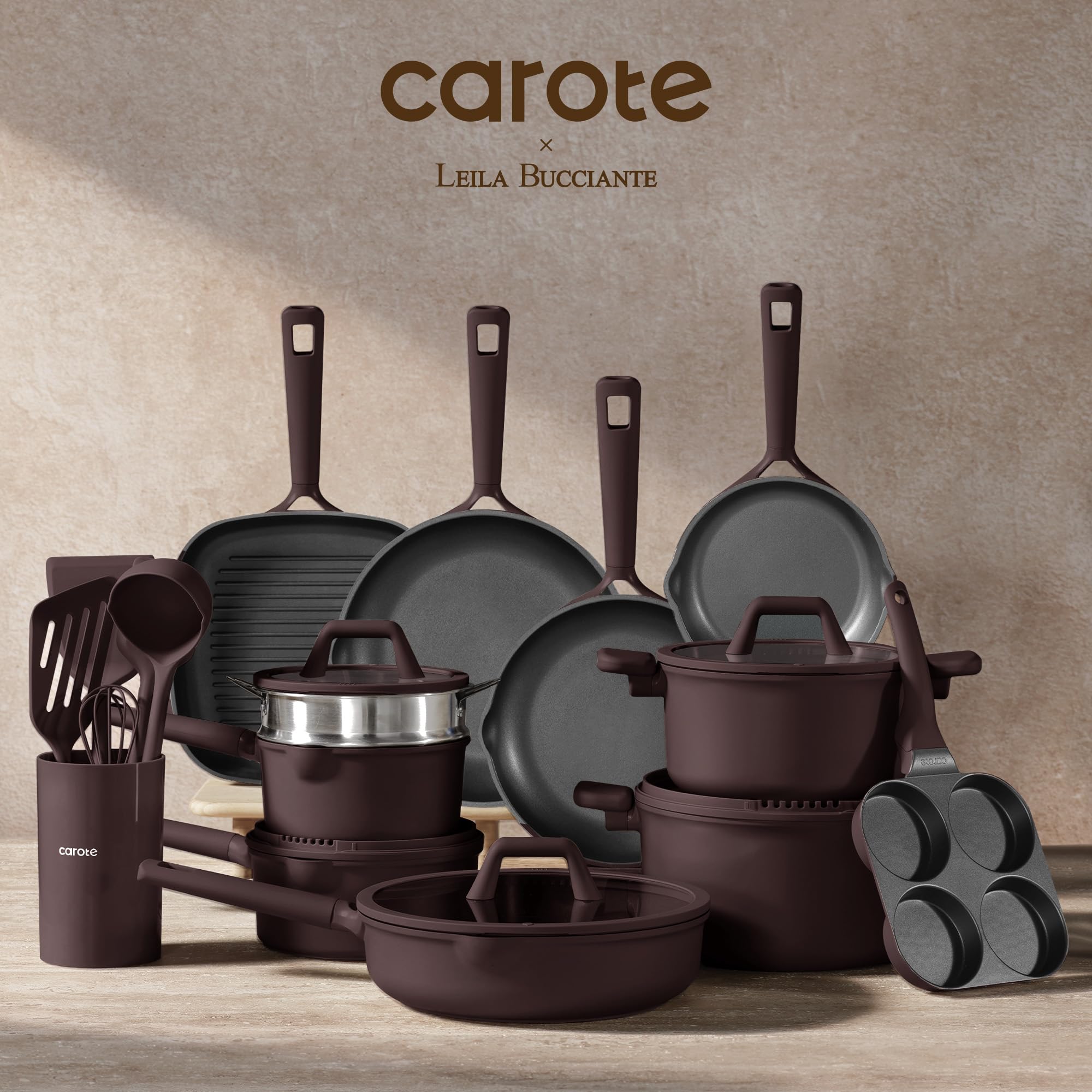 CAROTE échelle taille main comparant dimensions et légèreté