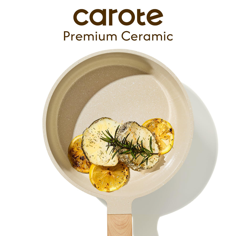 CAROTE casserole en usage sur plaque induction démontrant compatibilité