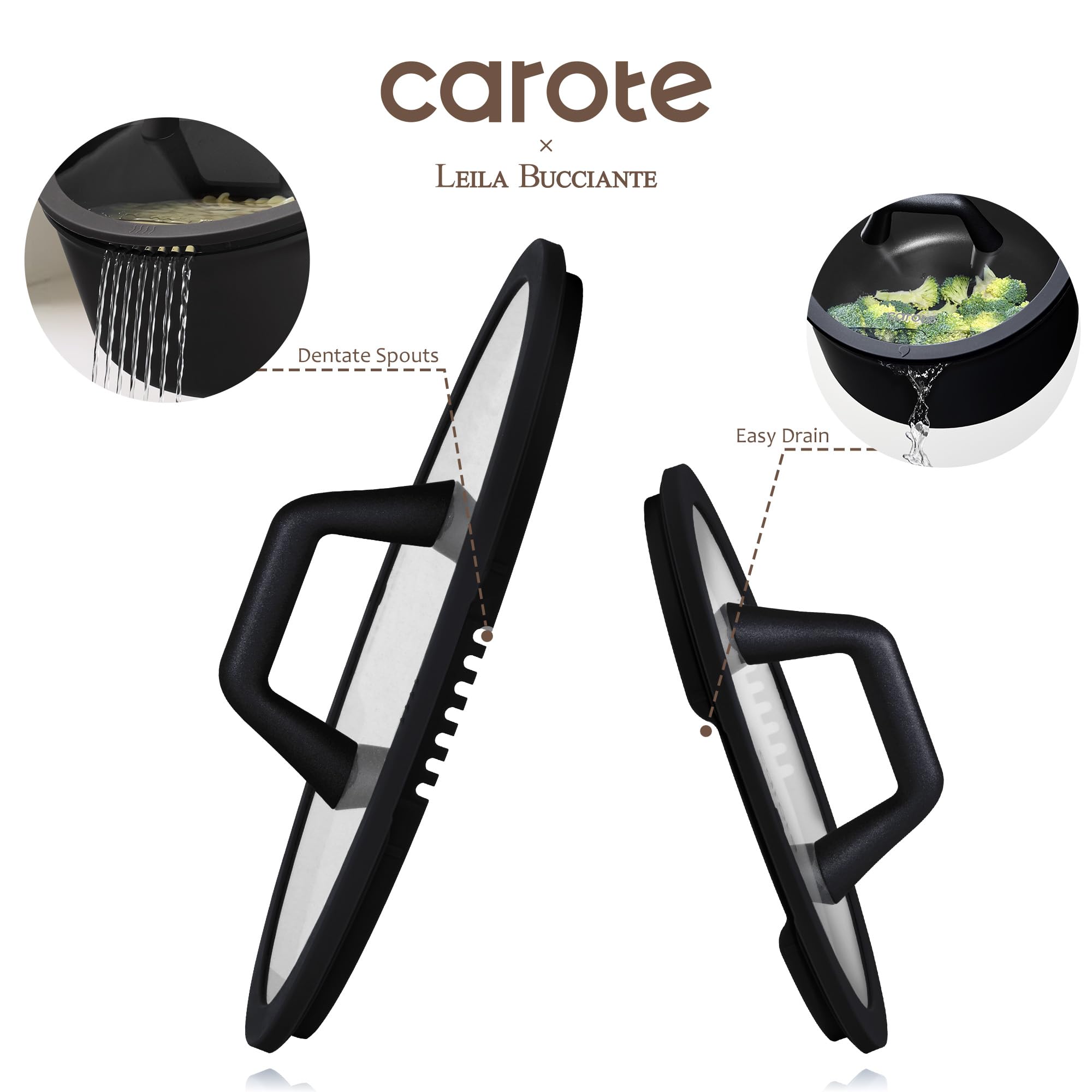 CAROTE ensemble d'ustensiles inclus louche spatule fouet pour préparation polyvalente