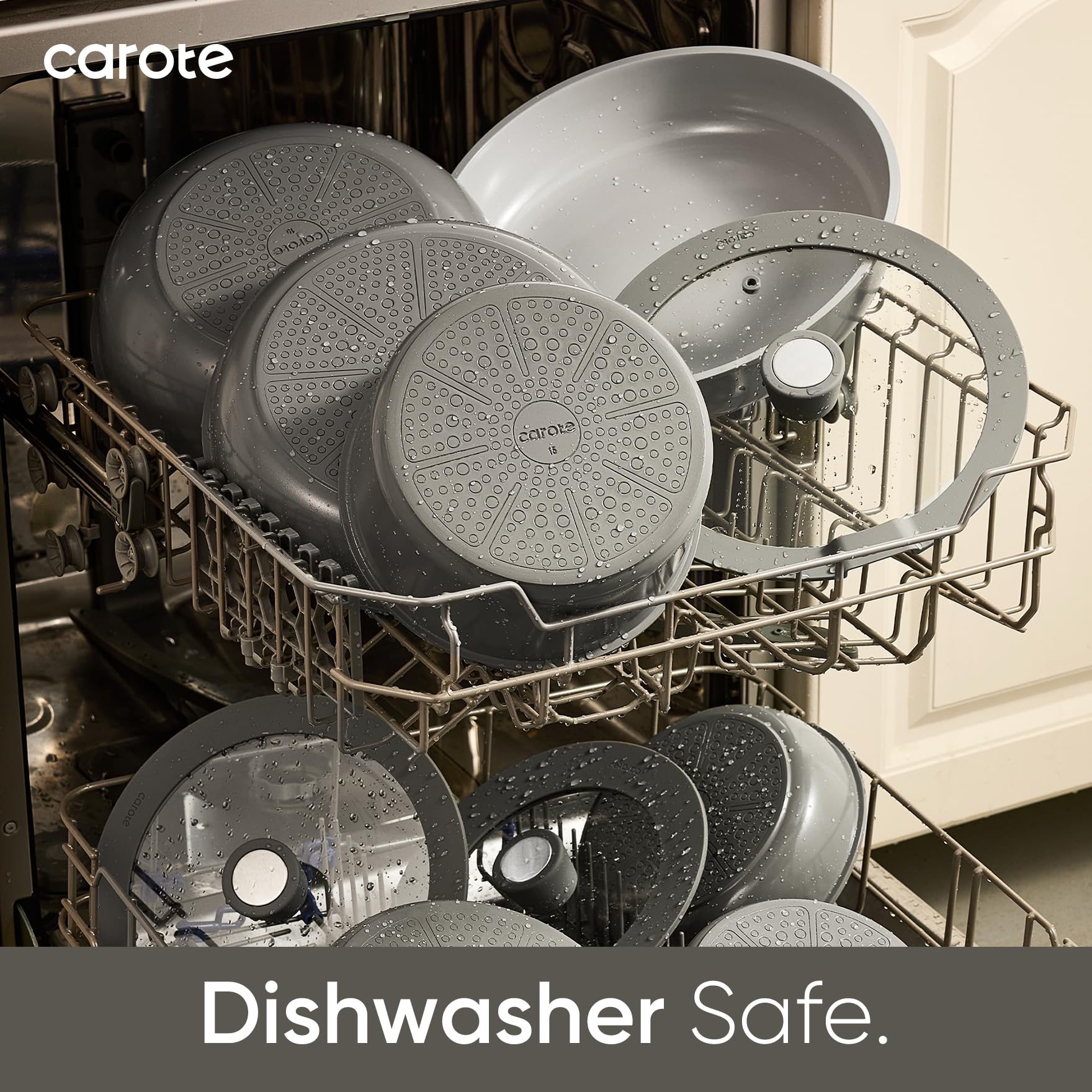CAROTE accessoires et protections empilés pour rangement organisé