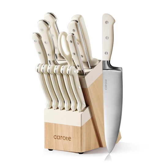 Image CAROTE bloc bois crème montrant rangement sécurisé et gain de place