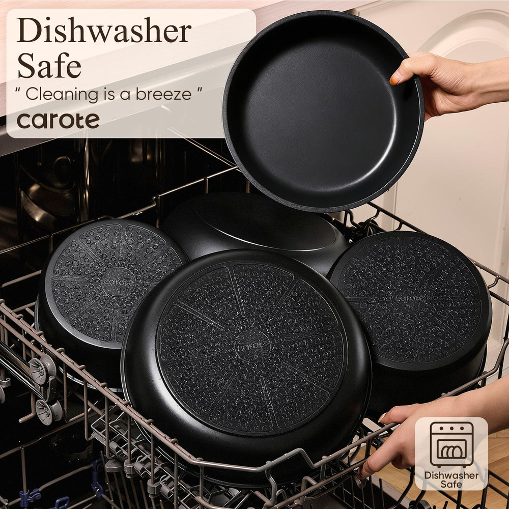 CAROTE faitout 7 qt avec couvercle pour mijoter et servir facilement