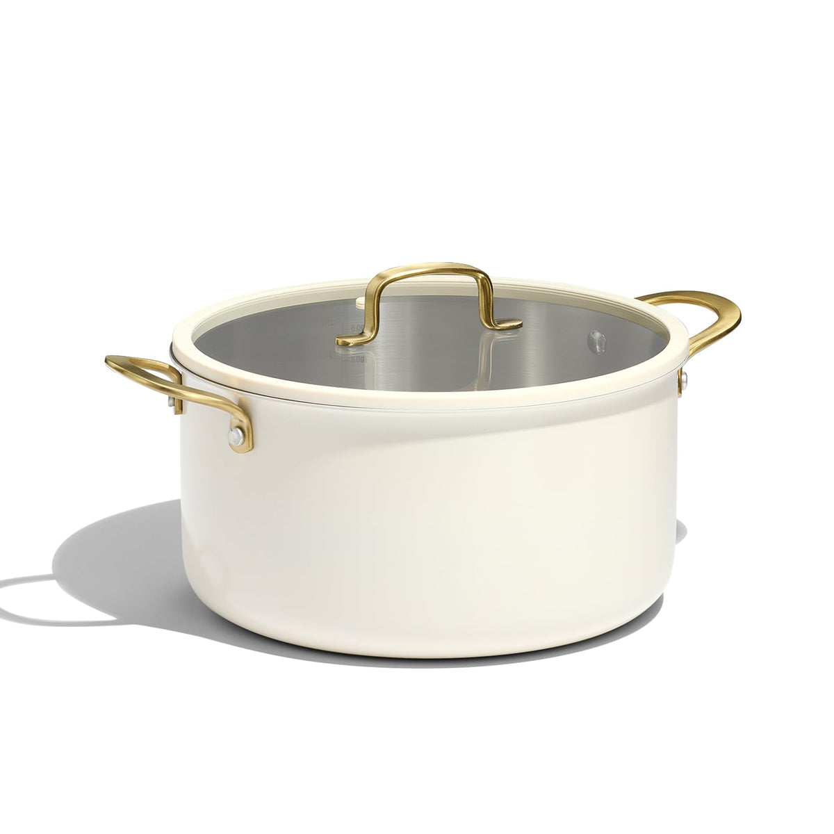 CAROTE faitout face avant montrant capacité et couvercle, pour cuisiner grand volume