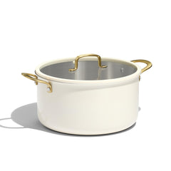 CAROTE faitout face avant montrant capacité et couvercle, pour cuisiner grand volume