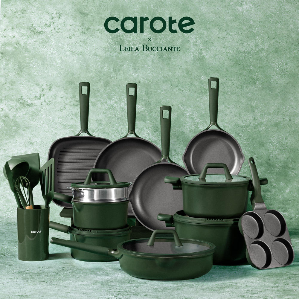 CAROTE mise en scène sur plaque induction montrant compatibilité et style