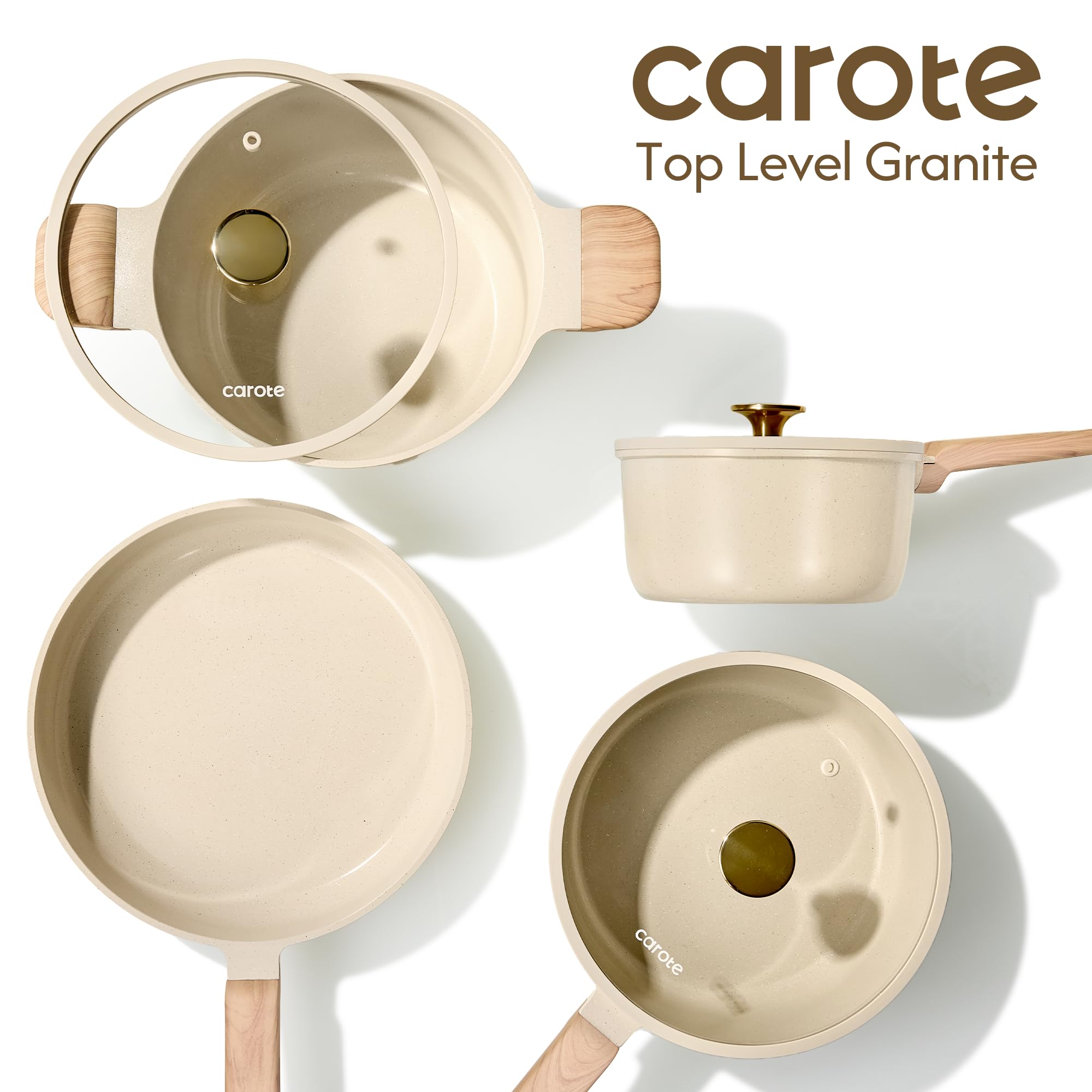 CAROTE ensemble posé sur plan de travail illustrant usage quotidien pratique