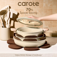 CAROTE poignée amovible démontrant fixation sûre et changement rapide d'usage