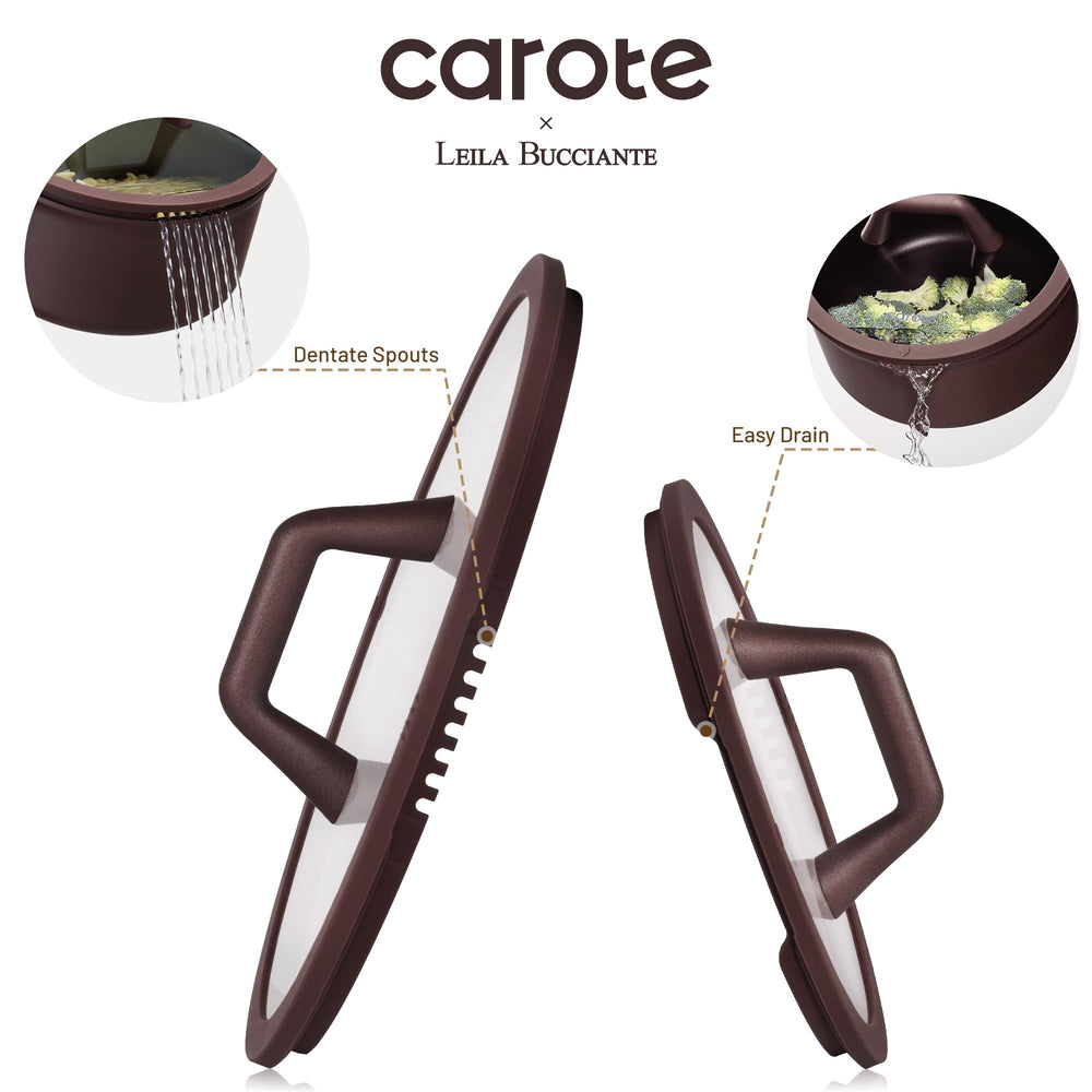 CAROTE surface granite détail antiadhésif pour cuisson saine