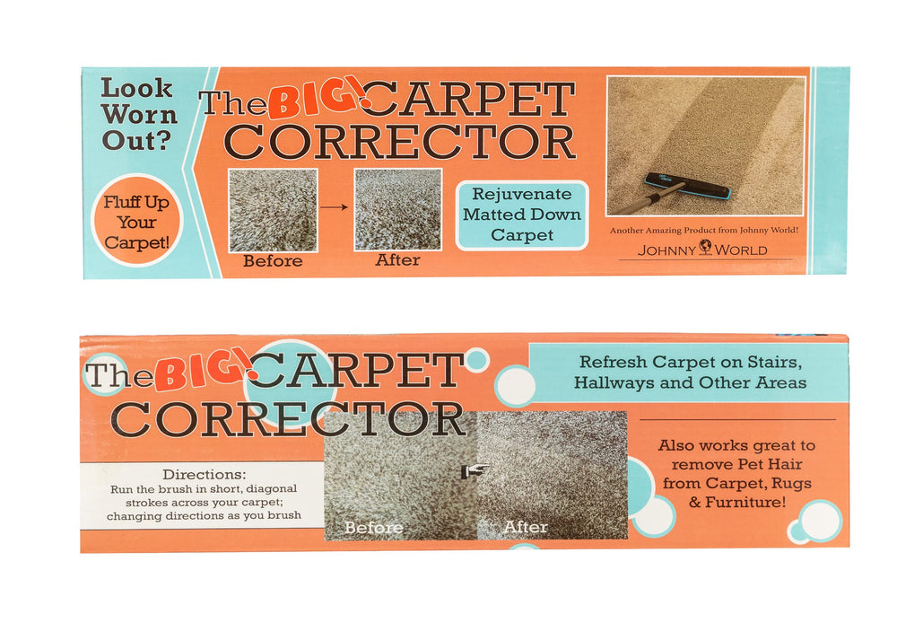 Carpet Corrector détail de la poignée démontable facilitant rangement et solidité