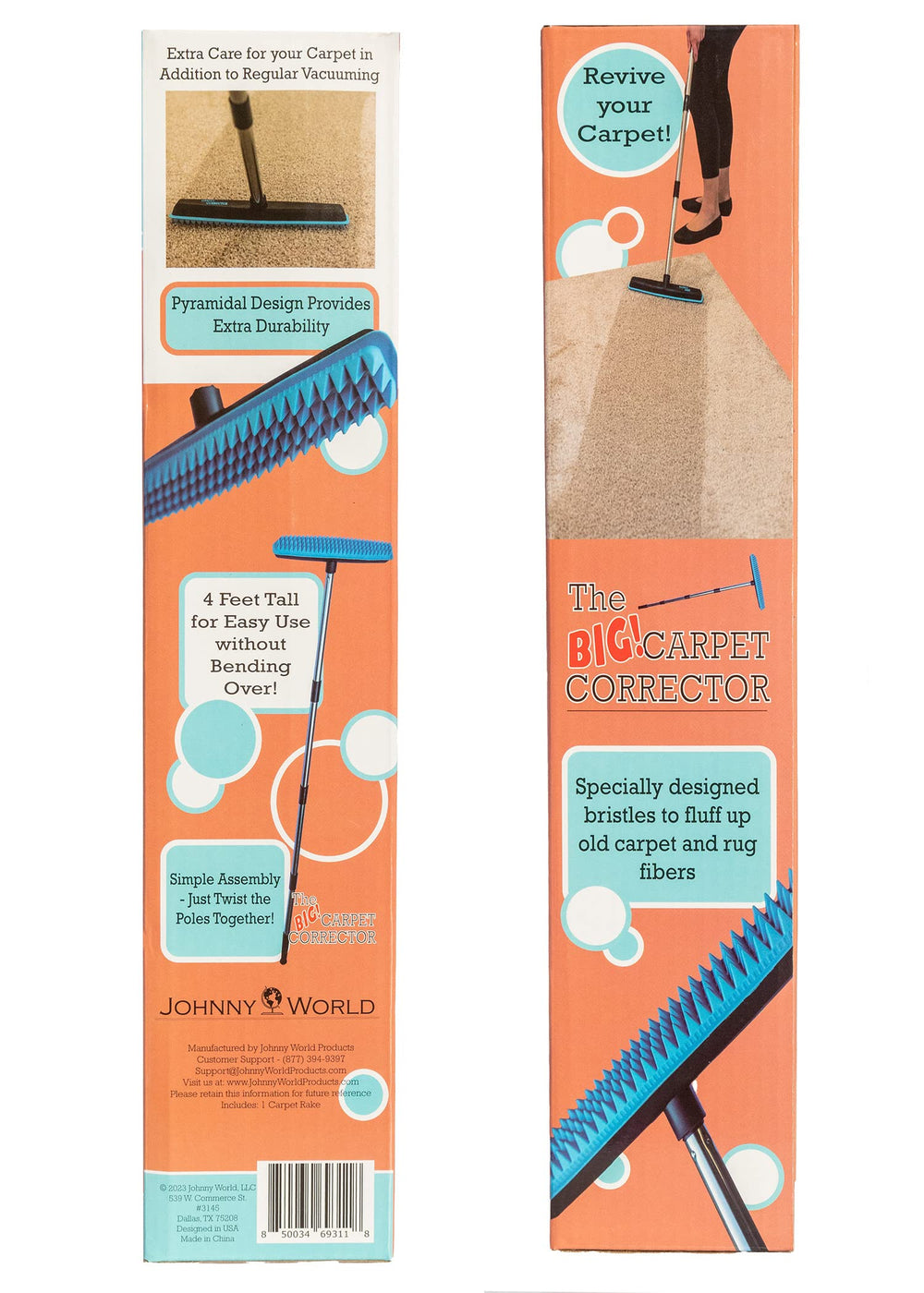 Carpet Corrector usage sur franges de tapis redressant et préservant les bords