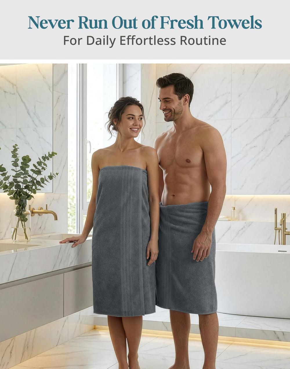 Casa Platino serviette posée à côté d'une personne pour échelle de taille