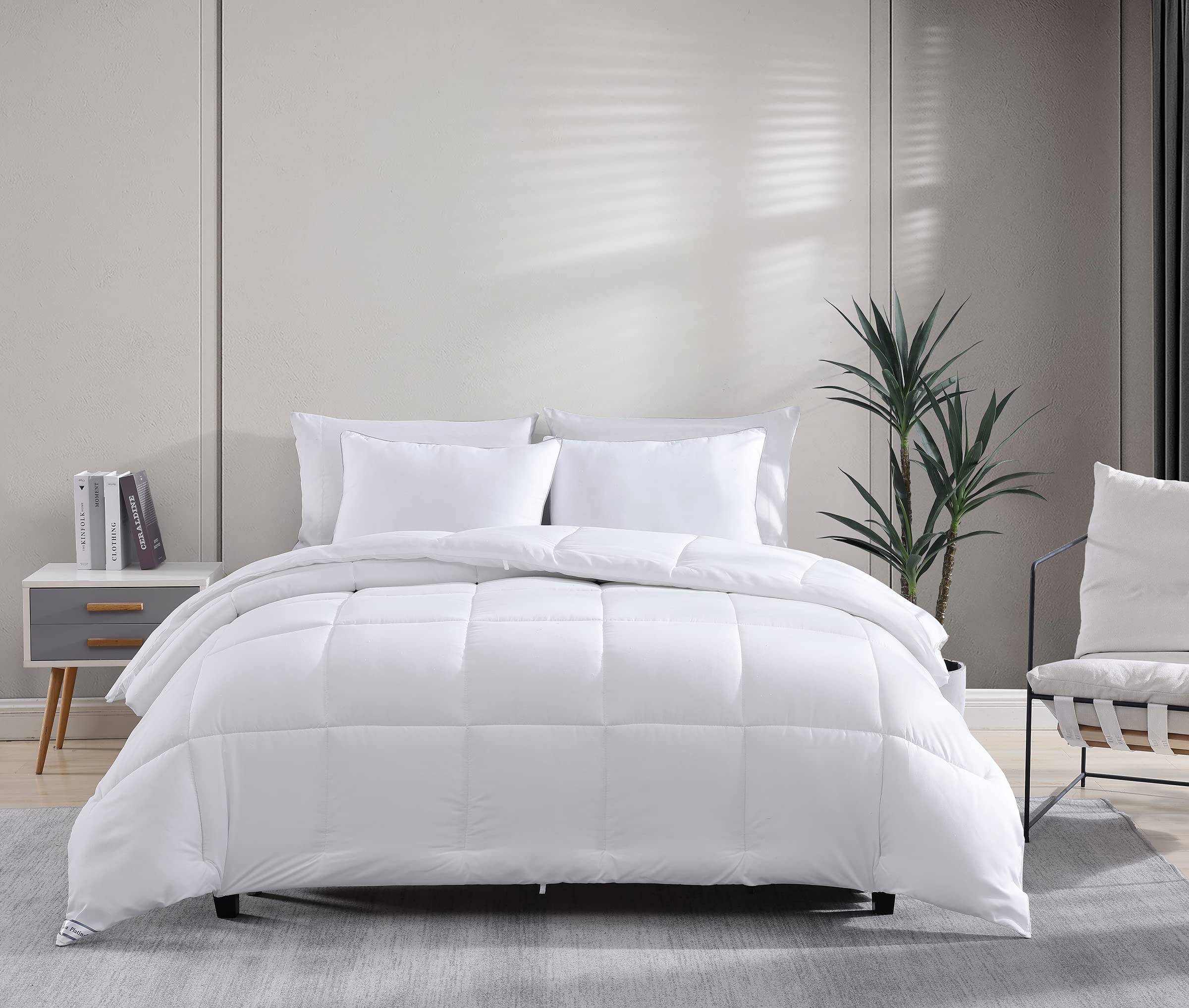 Casa Platino comparaison de taille queen, retombée généreuse sur le lit