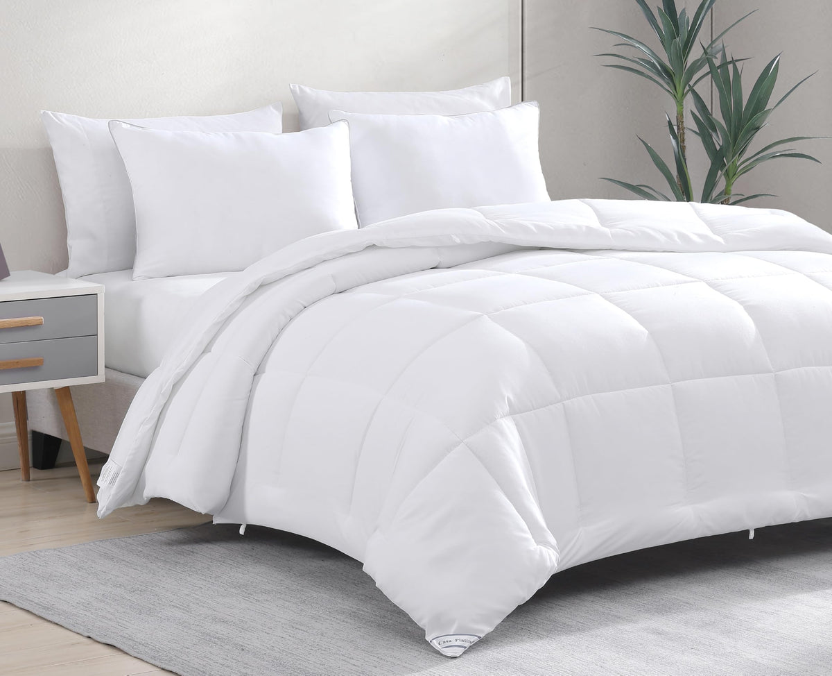 Casa Platino face avant de la couette, look net et protection moderne