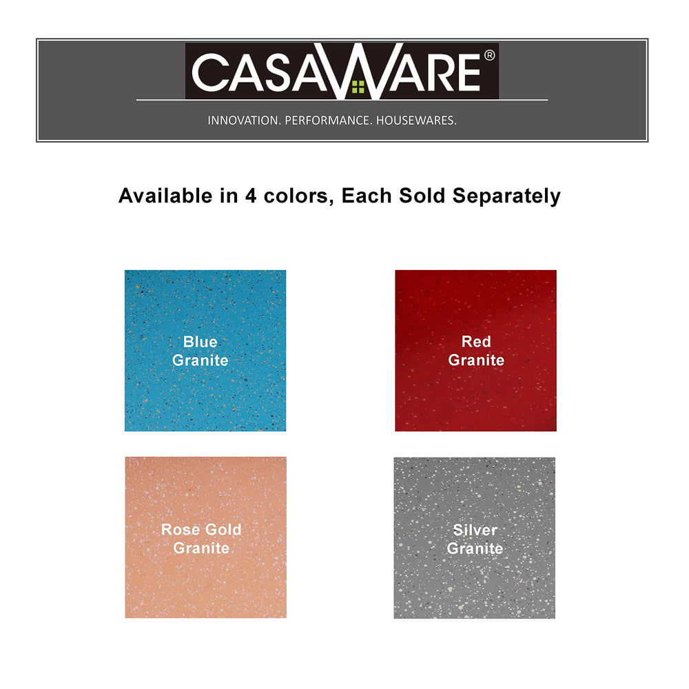 casaWare comparaison de taille avec main, capacité 10 tasses facile à visualiser