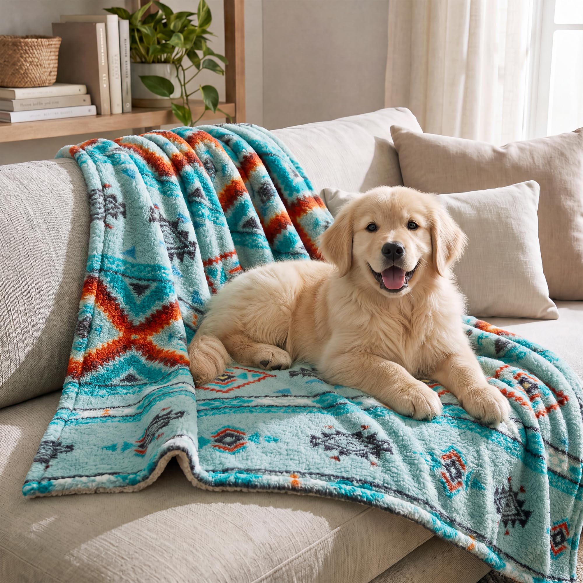 CASAAGUSTO gros plan sherpa ultra-doux pour chaleur et confort