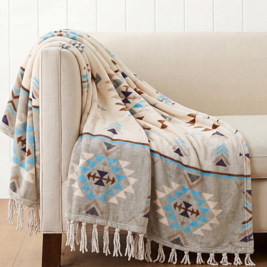 CASAAGUSTO plaid boho devant apportant chaleur décorative