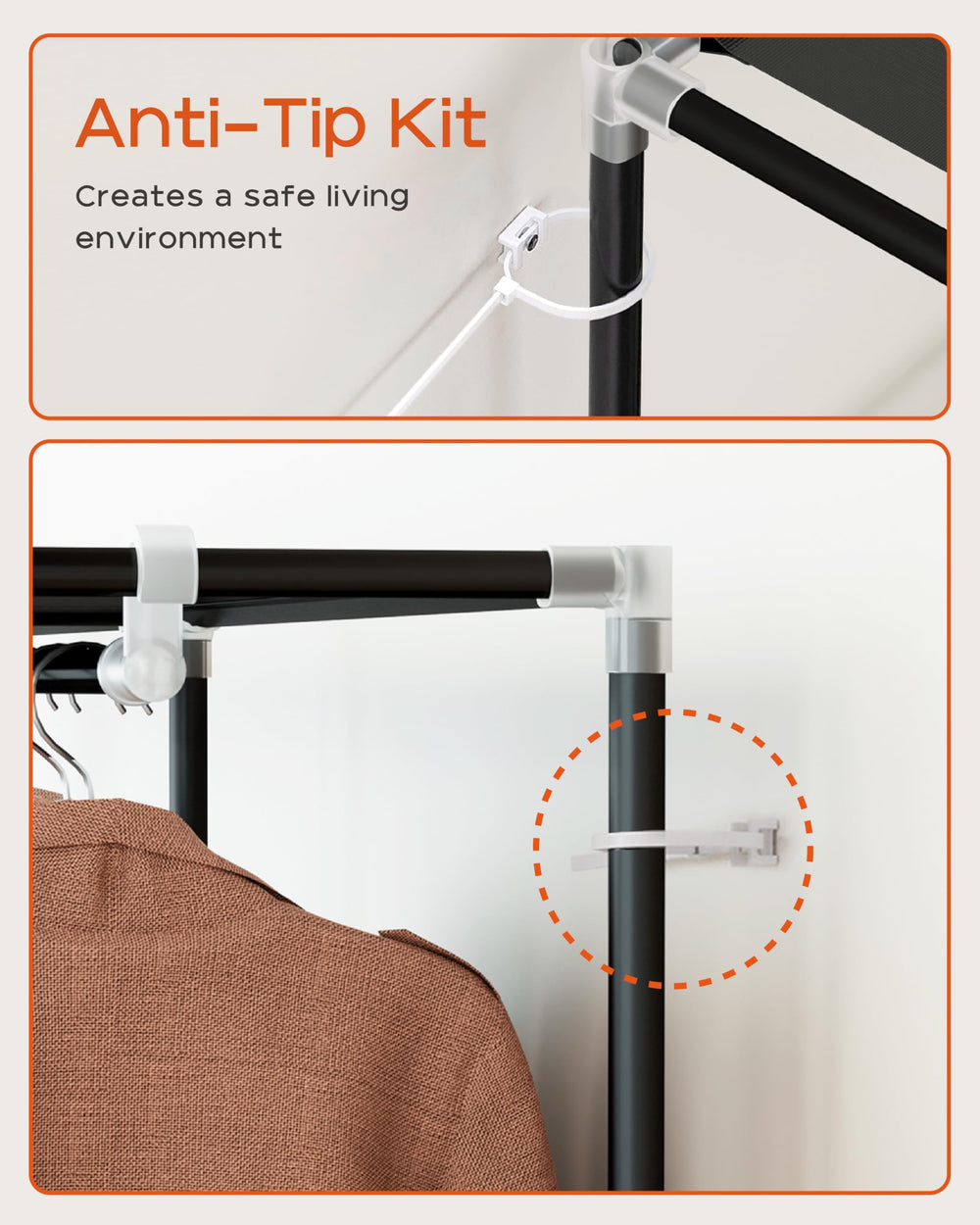 CASAMAYA armoire placée dans chambre petite pour optimisation espace