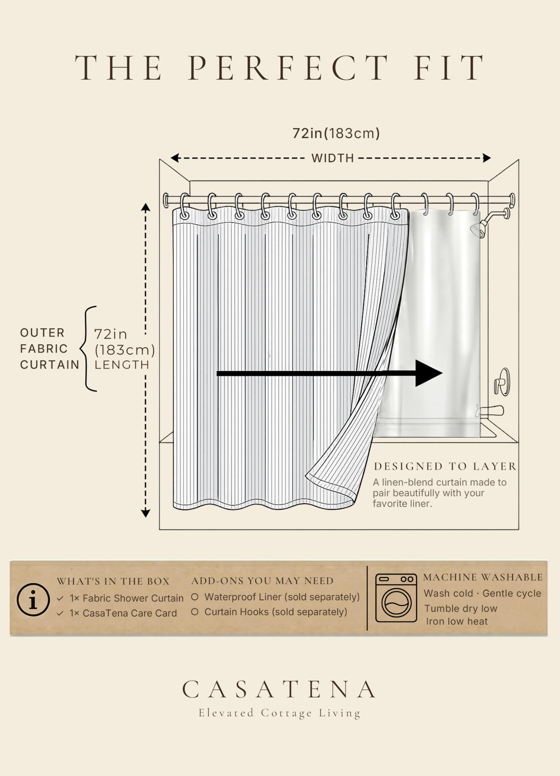 CasaTena styling dans salle de bain montrant harmonisation décorative facile