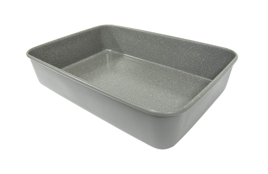 casaware gros plan du revêtement céramique silver granite offrant antiadhérence durable
