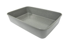 casaware gros plan du revêtement céramique silver granite offrant antiadhérence durable