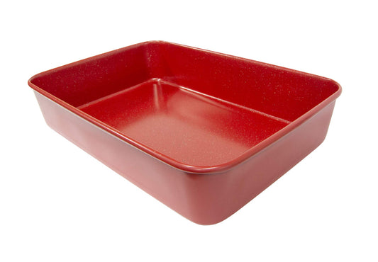 casAware gros plan revêtement granit rouge montrant antiadhérence durable