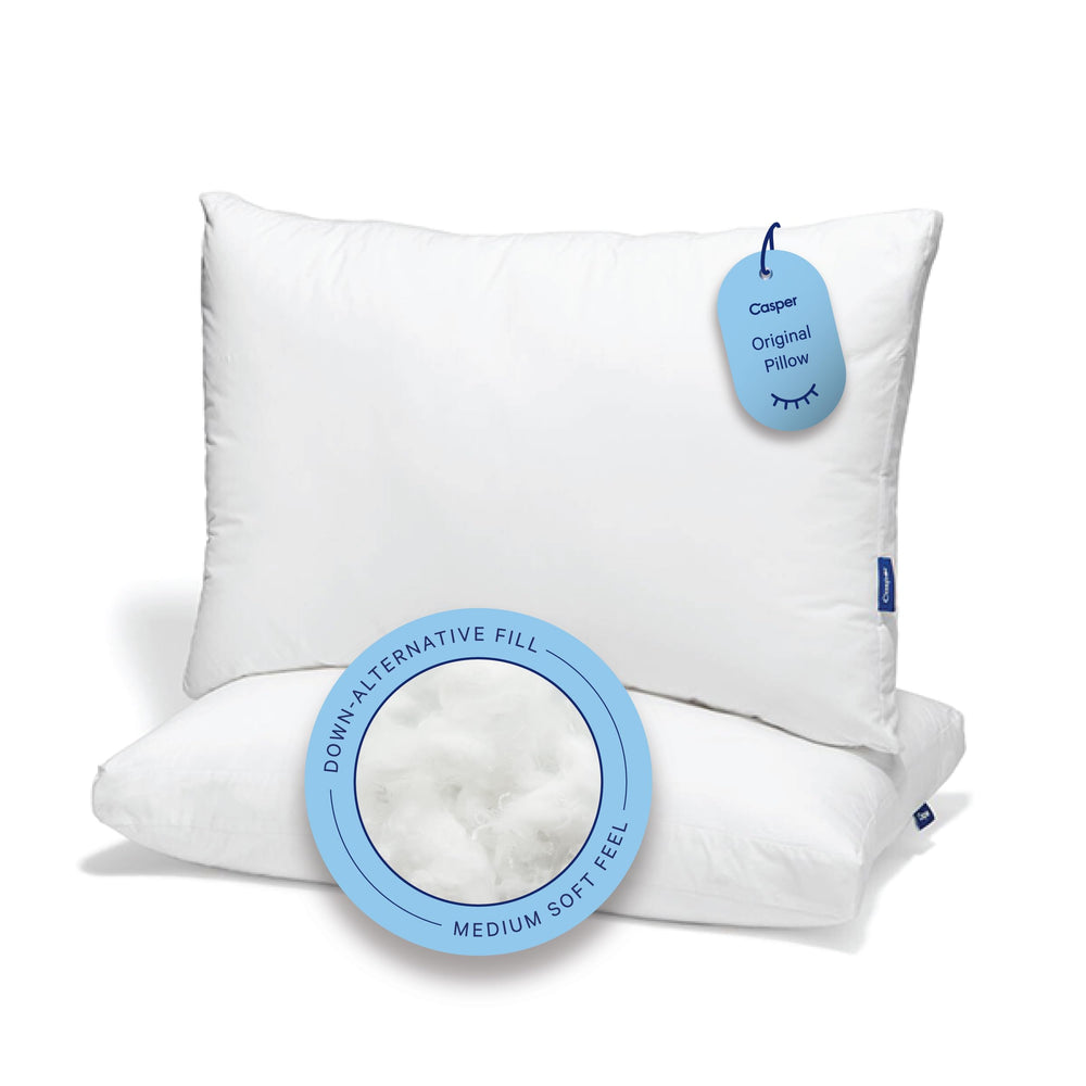 Casper image emballage du lot 2 oreillers avec protection et confort