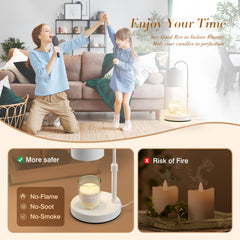CASTLELIFE lampe placée sur chevet créant atmosphère chaude et relaxante