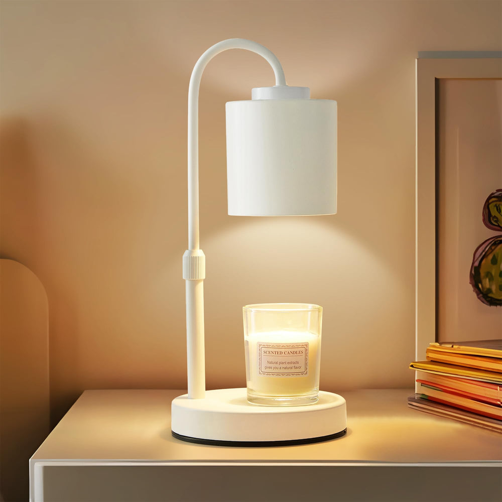 CASTLELIFE lampe chauffe-bougie vue frontale élégante offrant sécurité