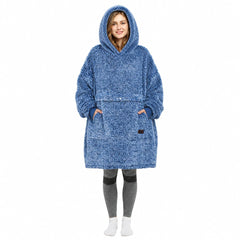 Catalonia vue face avant du hoodie montrant coupe oversize et confort