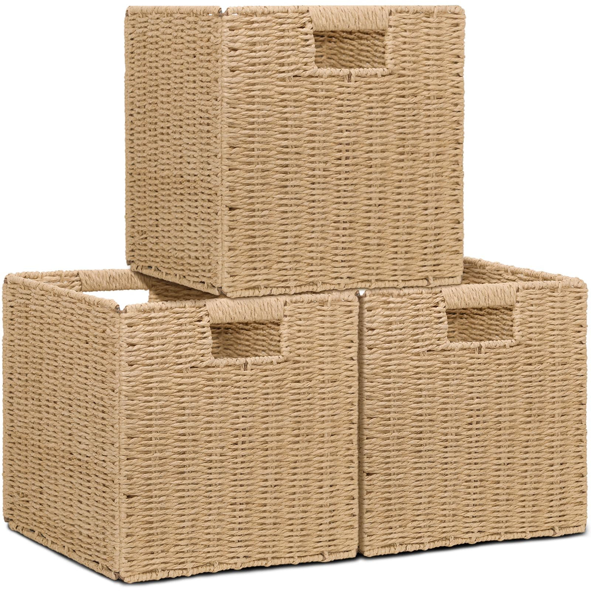 Cazzon panier devant emballage montrant l'aspect naturel et utilité décorative
