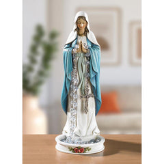 CBC Group figurine Madonna en situation coin de prière montre usage pratique