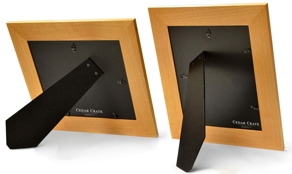 CEDAR CRATE MARKET gros plan gravure laser lisible et sentiment durable