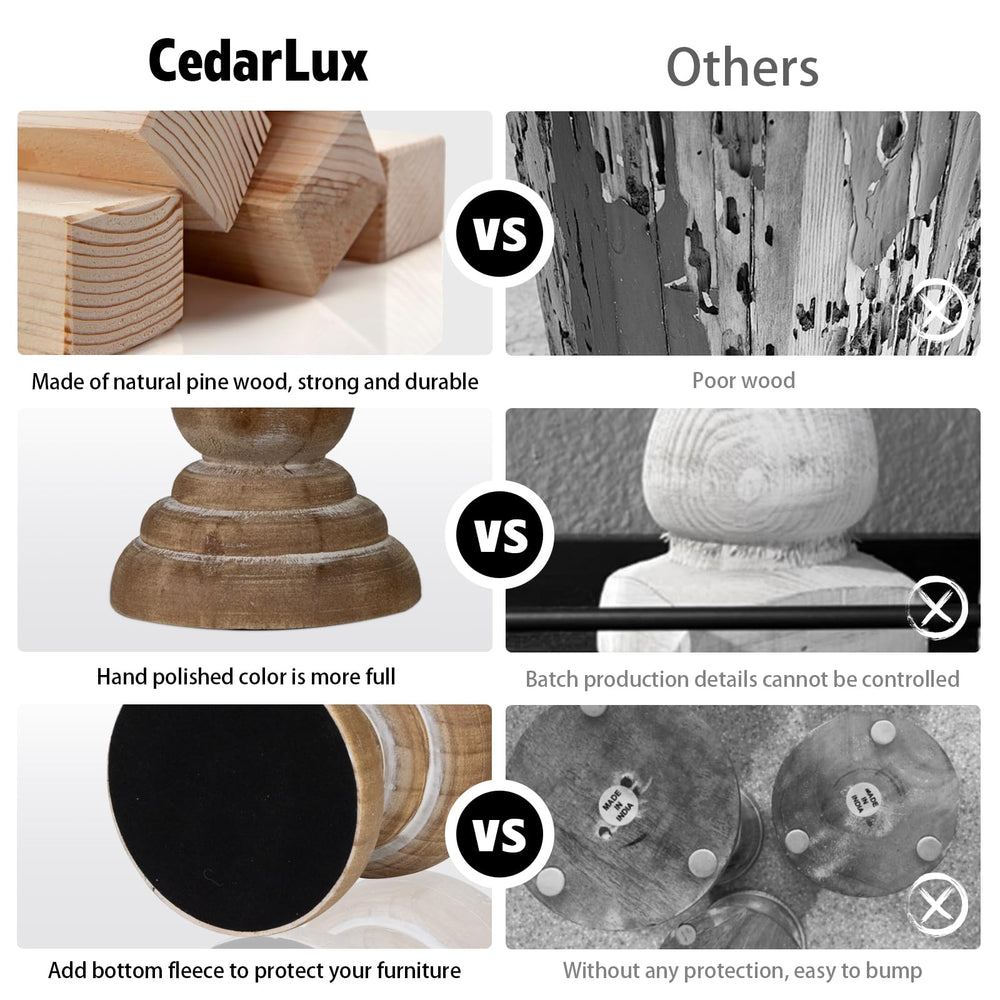 CEDARLUX détail du grain de pin offrant authenticité et texture naturelle