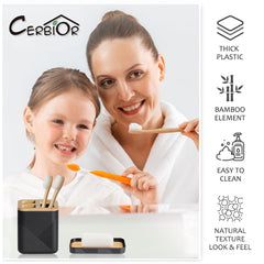 CERBIOR brosse WC et poubelle placés ensemble, hygiène optimisée