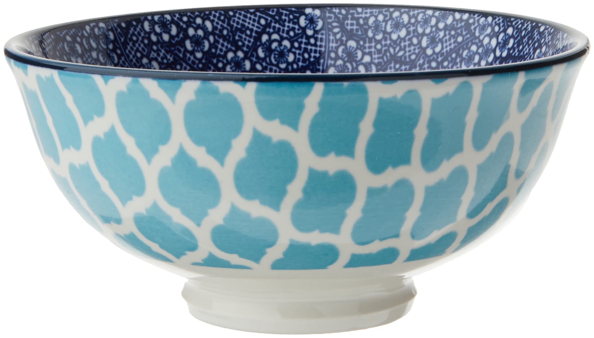Certified International détail du rebord montrant porcelaine durable pour usage quotidien